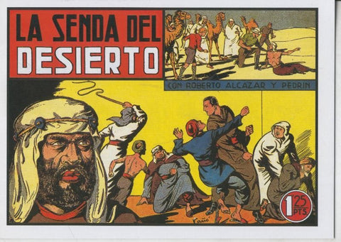 Roberto Alcazar y Pedrin facsimil numero 0138: La senda del desierto