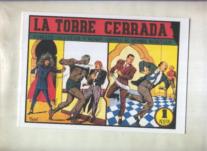 Roberto Alcazar y Pedrin facsimil numero 0116: La torre cerrada
