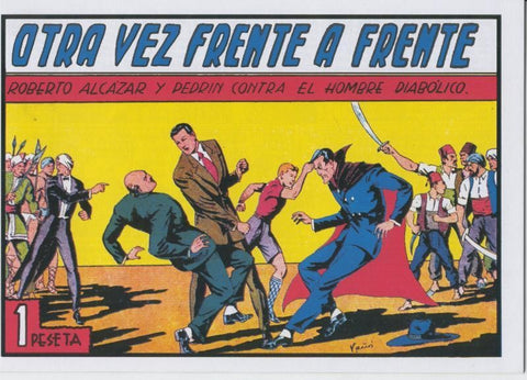 Facsimil Roberto Alcazar y Pedrin numero 0111: Otra vez frente a frente