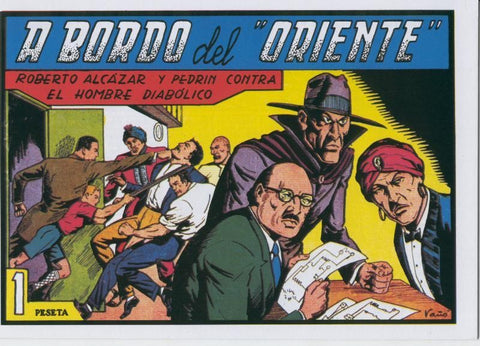 Roberto Alcazar y Pedrin facsimil numero 0109: A bordo del oriente