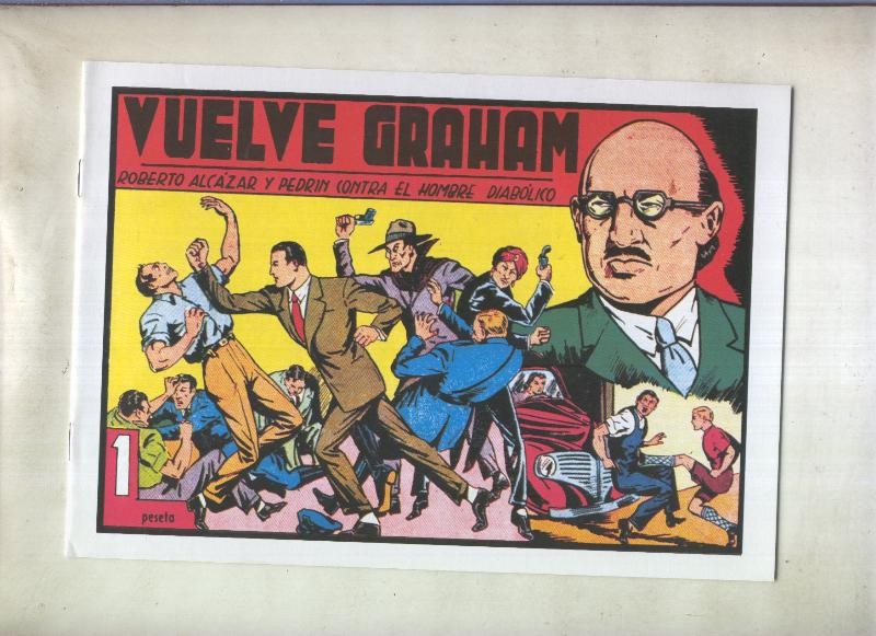 Roberto Alcazar y Pedrin facsimil numero 0108: Vuelve Graham