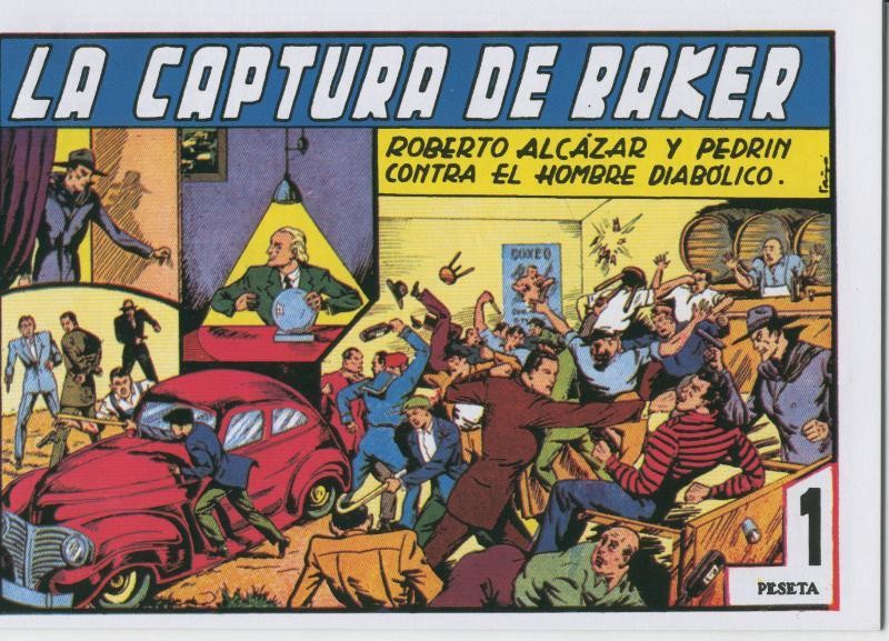 Roberto Alcazar y Pedrin facsimil numero 0105: La captura de Baker