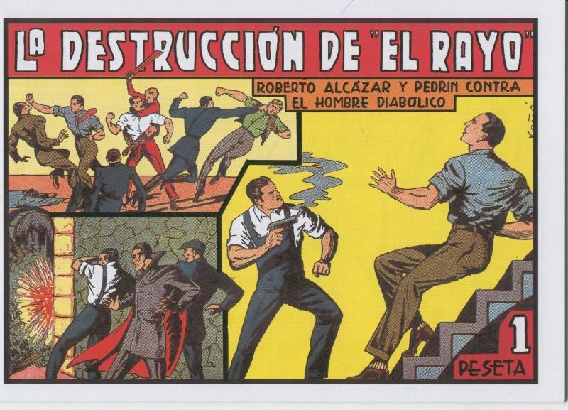 Roberto Alcazar y Pedrin facsimil numero 0103: La destruccion de El Rayo