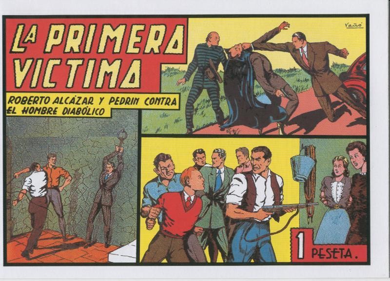 Roberto Alcazar y Pedrin facsimil numero 0099: La primera victima