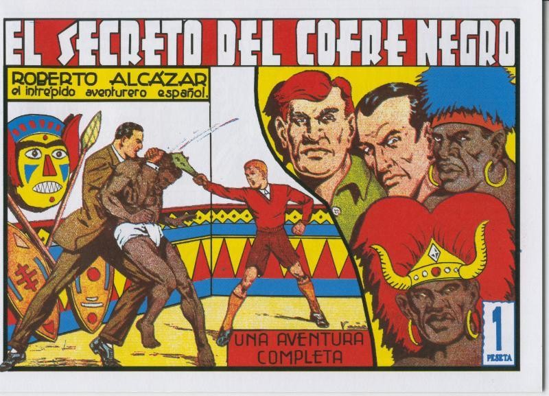 Roberto Alcazar y Pedrin facsimil numero 0089: El secreto del cofre negro