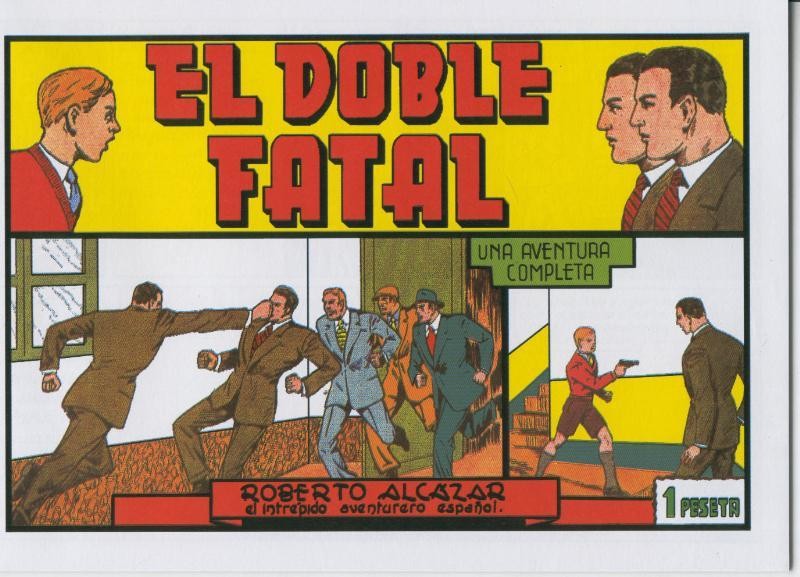 Roberto Alcazar y Pedrin facsimil numero 0082: El doble fatal