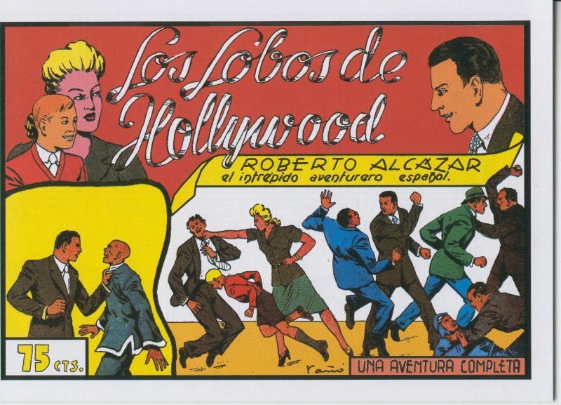 Roberto Alcazar y Pedrin facsimil numero 0079: Los lobos de Hollywood