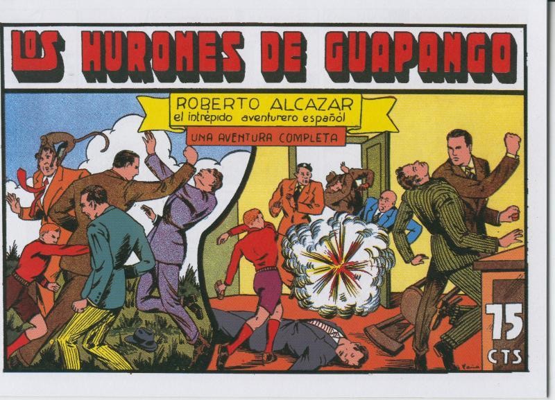 Roberto Alcazar y Pedrin facsimil numero 0072: Los hurones de Guapango