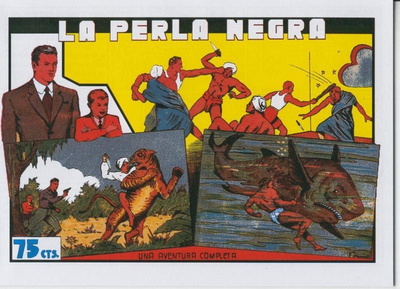 Roberto Alcazar y Pedrin facsimil numero 0059: La perla negra
