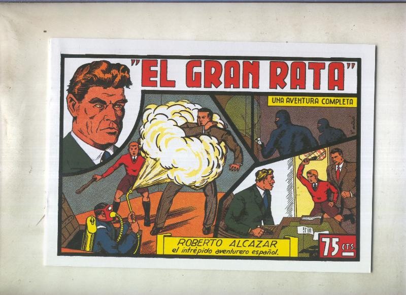 Roberto Alcazar y Pedrin facsimil numero 0058: El gran rata