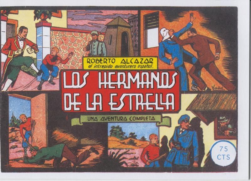 Roberto Alcazar y Pedrin facsimil numero 0027: Los hermanos de la estrella