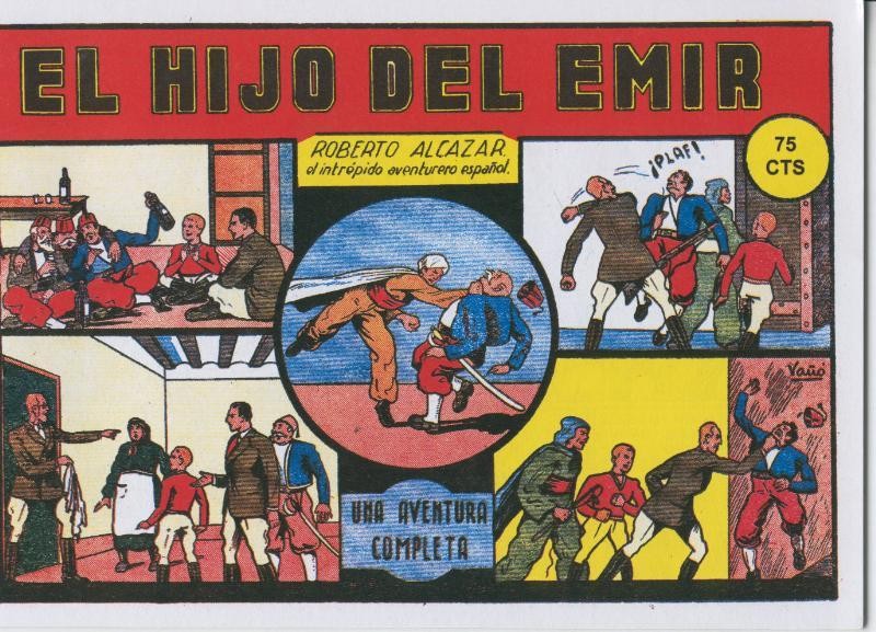 Roberto Alcazar y Pedrin facsimil numero 0023: El hijo del emir