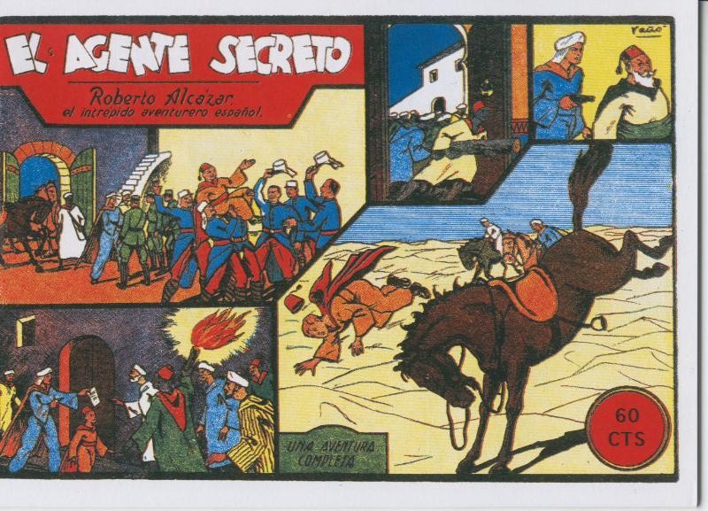 Roberto Alcazar y Pedrin facsimil numero 0017: El agente secreto