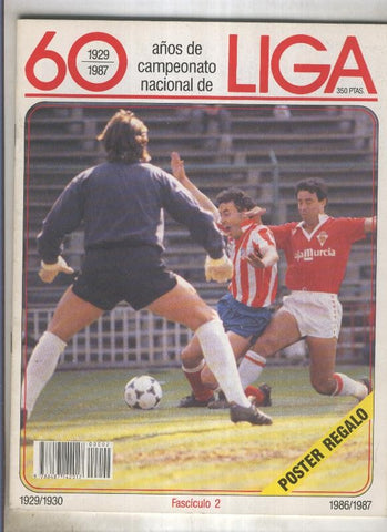 60 años de campeonato nacional de Liga 1928-1988 fasciculo numero 02