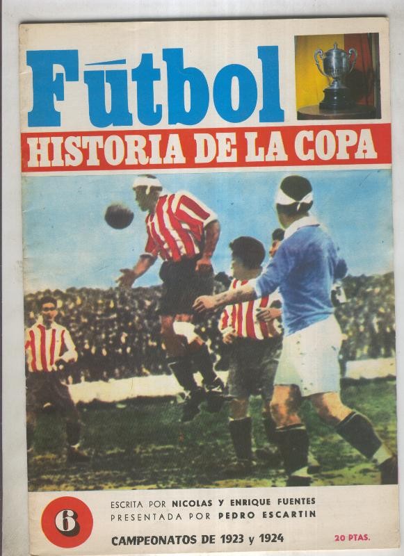 Futbol historia de la Copa fasciculo numero 06: Campeonatos de 1923 y 1924