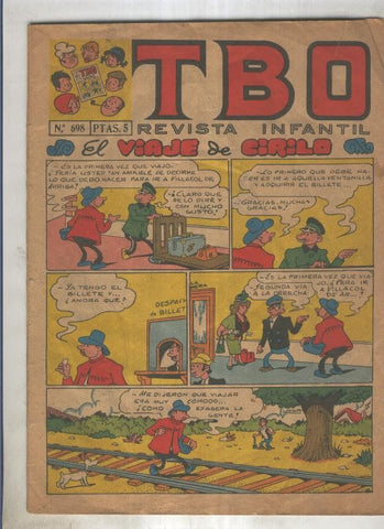 TBO numero 698: El viaje de cirilo (Urda)