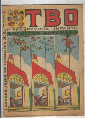 TBO numero 703: Solucion adecuada (Salvador Mestre), (numerado 3 en trasera)