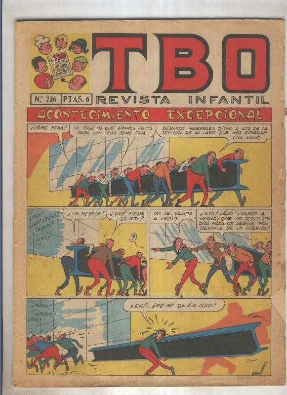 TBO numero 736: Acontecimiento excepcional (Coll)