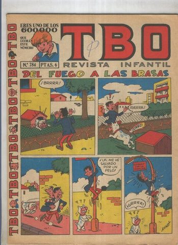 TBO numero 784: Del fuego a las brasas (Ayne(