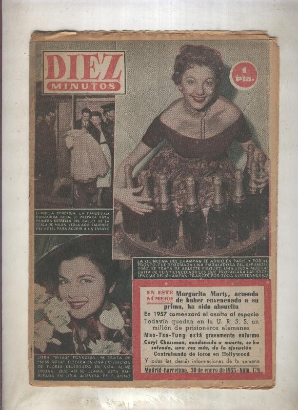 Diez Minutos numero 179 del 30 de enero de 1955