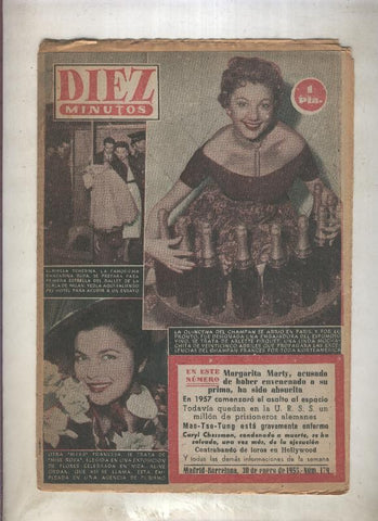 Diez Minutos numero 179 del 30 de enero de 1955