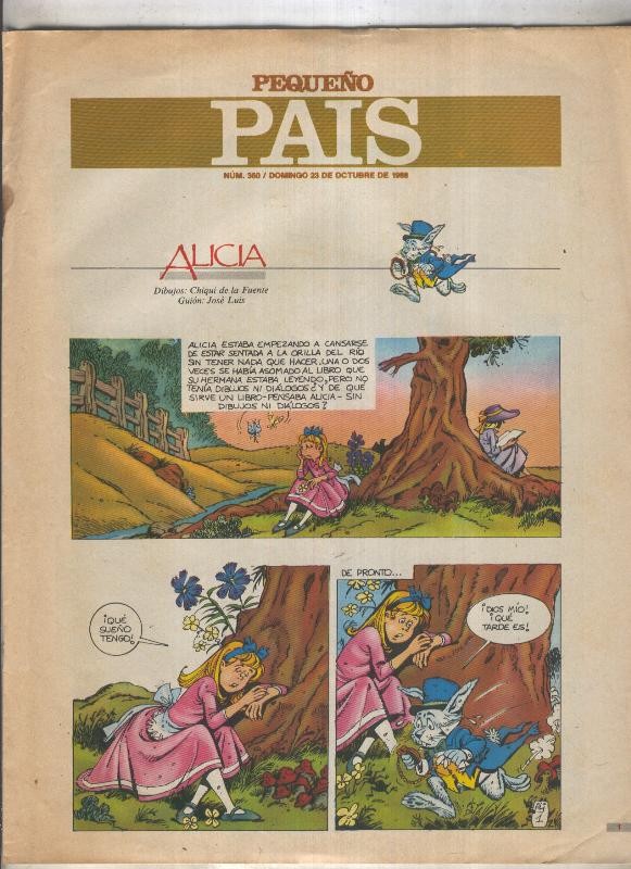 Pequeño Pais numero 360, 23 octubre 1988
