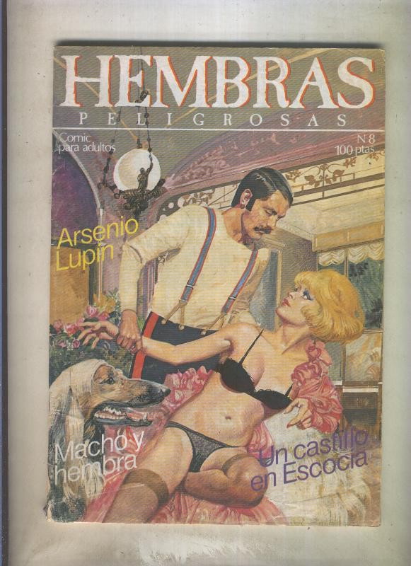 Hembras peligrosas numero 08 (numerado 1 en trasera)