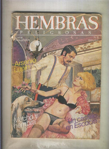 Hembras peligrosas numero 08 (numerado 4 en trasera)