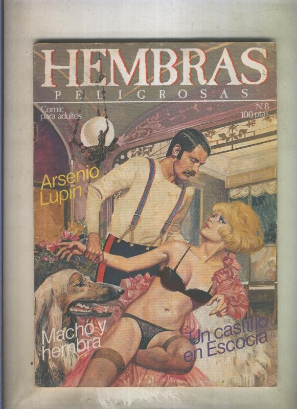 Hembras peligrosas numero 08 (numerado 5 en trasera)