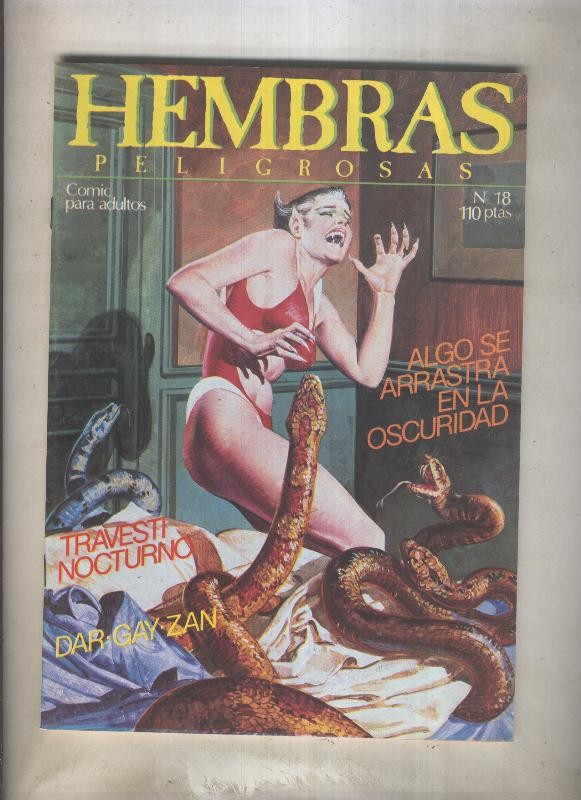 Hembras peligrosas numero 18 (numerado 1 en la trasera)