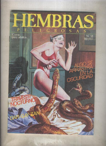Hembras peligrosas numero 18 (numerado 1 en la trasera)