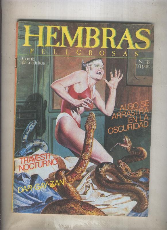 Hembras peligrosas numero 18 (numerado 2 en la trasera)