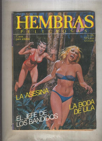 Hembras peligrosas numero 26 (numerado 4 en trasera)
