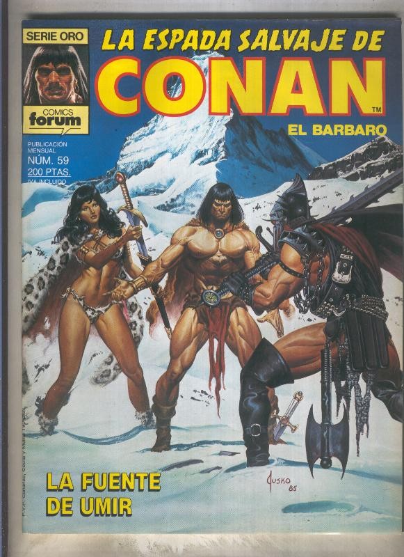 La Espada Salvaje de Conan primera edicion numero 059