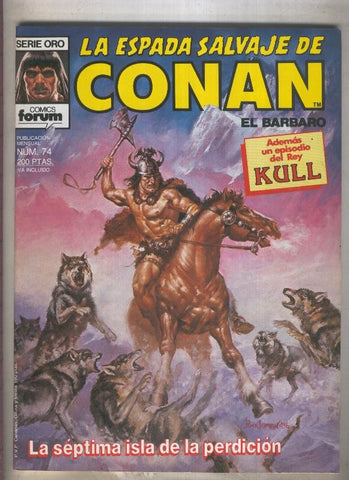La Espada Salvaje de Conan primera edicion numero 074