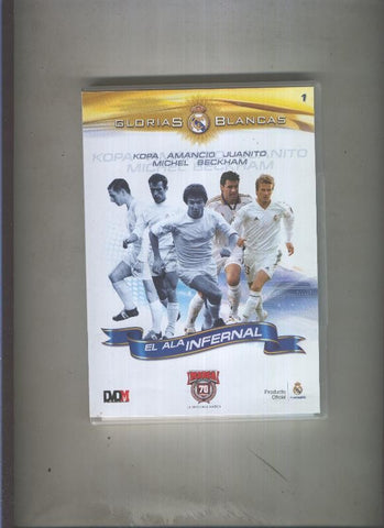DVD: Glorias Blancas numero 1: Kopa, amancio, juanito, michel, beckham