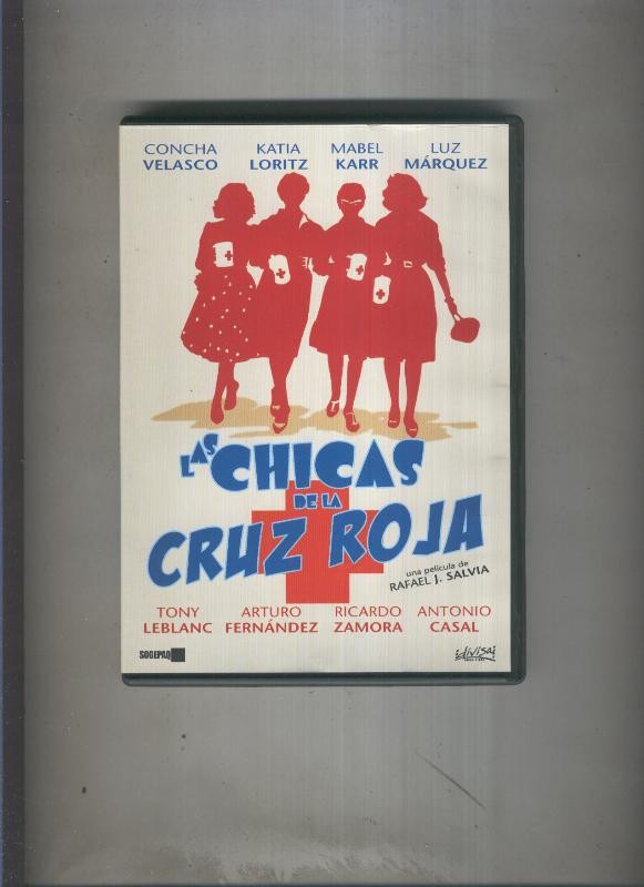 DVD: Las chicas de la Cruz Roja con Tony Leblanc, Arturo Fernandez, Concha Velasco