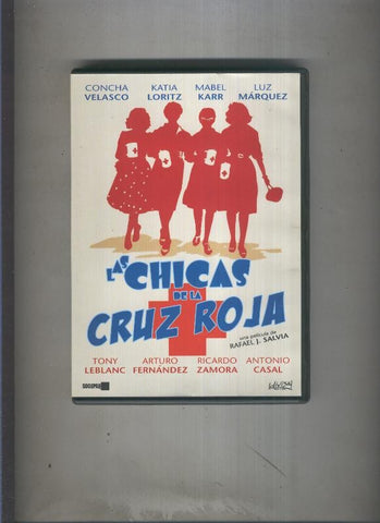 DVD: Las chicas de la Cruz Roja con Tony Leblanc, Arturo Fernandez, Concha Velasco
