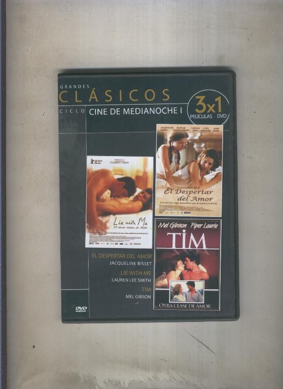 DVD: 3x1: El despertar del amor, El diario intimo de Leila, Tim