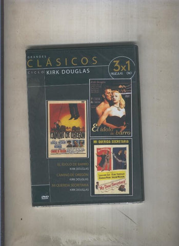 DVD: 3x1: El idolo de barro, Camino de oregon, mi querida secretaria
