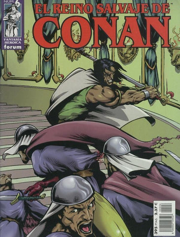 El reino salvaje de Conan numero 06: La venganza del desierto (numerado 1 en interior cubierta)