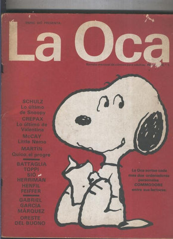 La Oca numero 1 (numerado 4 en la trasera)