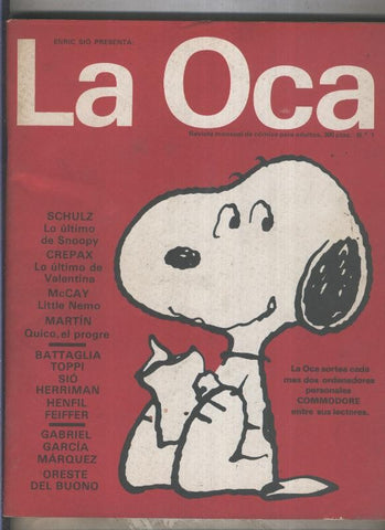 La Oca numero 1 (numerado 7 en la trasera)