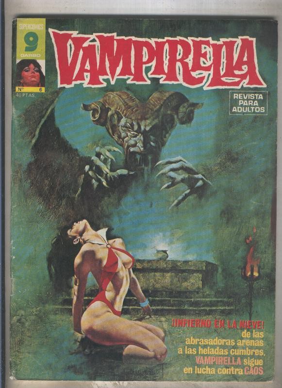 Vampirella numero 06 (numerado 1 en trasera)