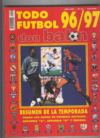 Don Balon extra numero 36: liga 96/97