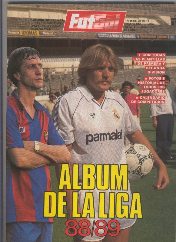 Futgol, album de la liga 88/89