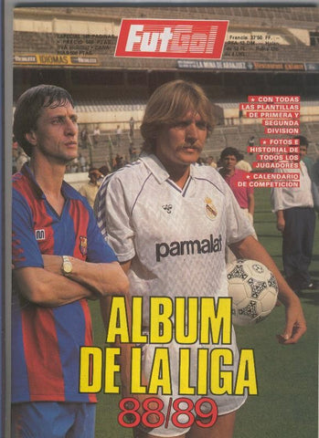Futgol, album de la liga 88/89