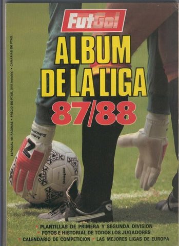 Futgol, album de la liga 87/88