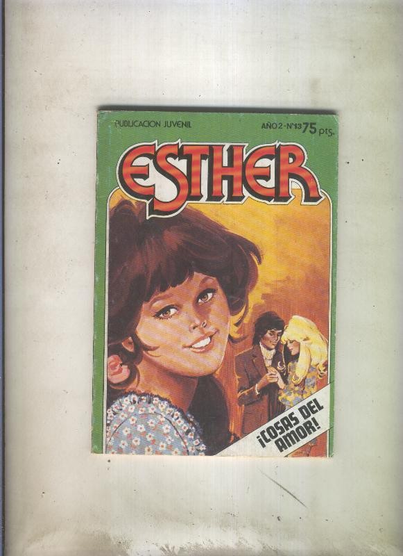 Esther bolsillo numero 13: Cosas del amor (numerado 3 en trasera)