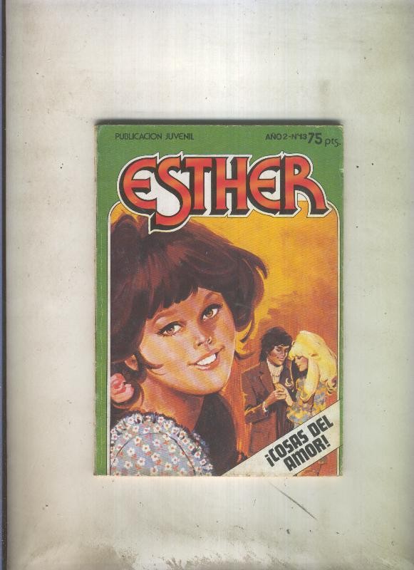Esther bolsillo numero 13: Cosas del amor (numerado 4 en trasera)